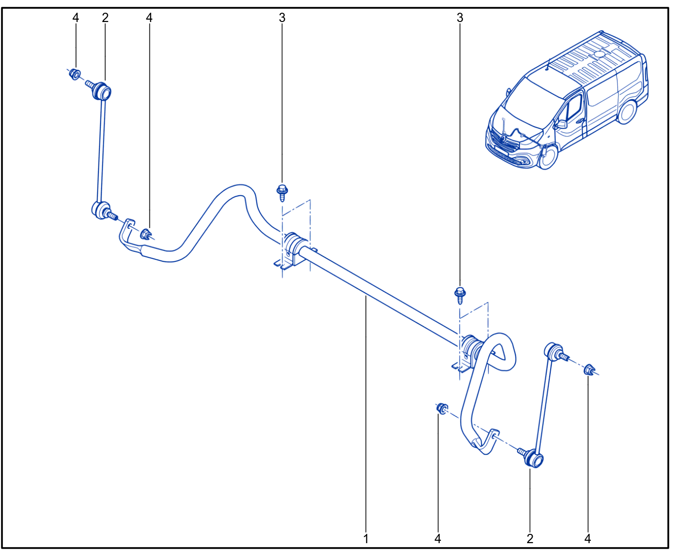 Front Anti-Roll Bar - 01085466