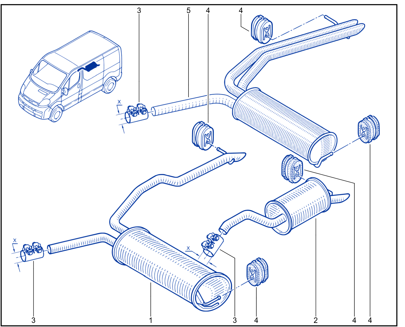 Exhaust Pipe - 01085483