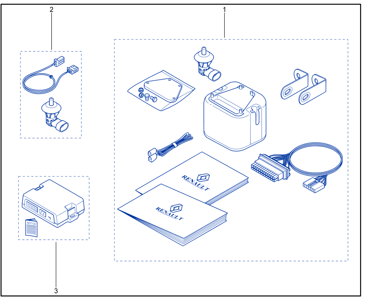 Alarm - Anti-Theft System - 01085542