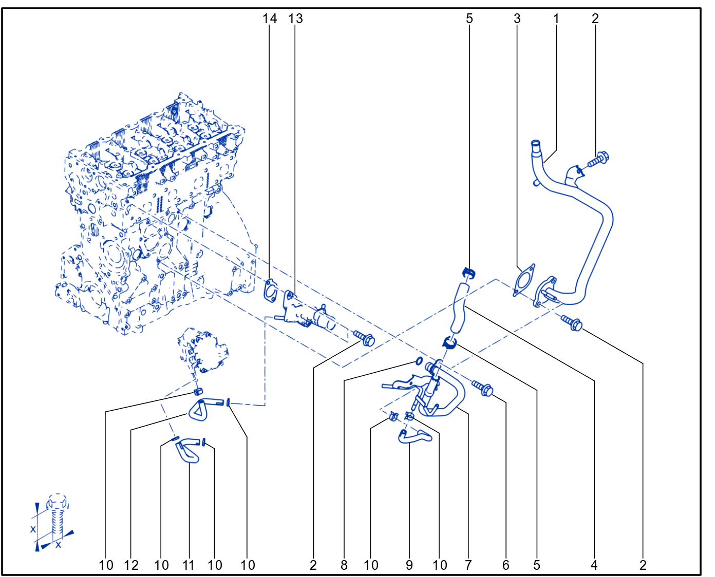 Coolant Circuit - 01085554