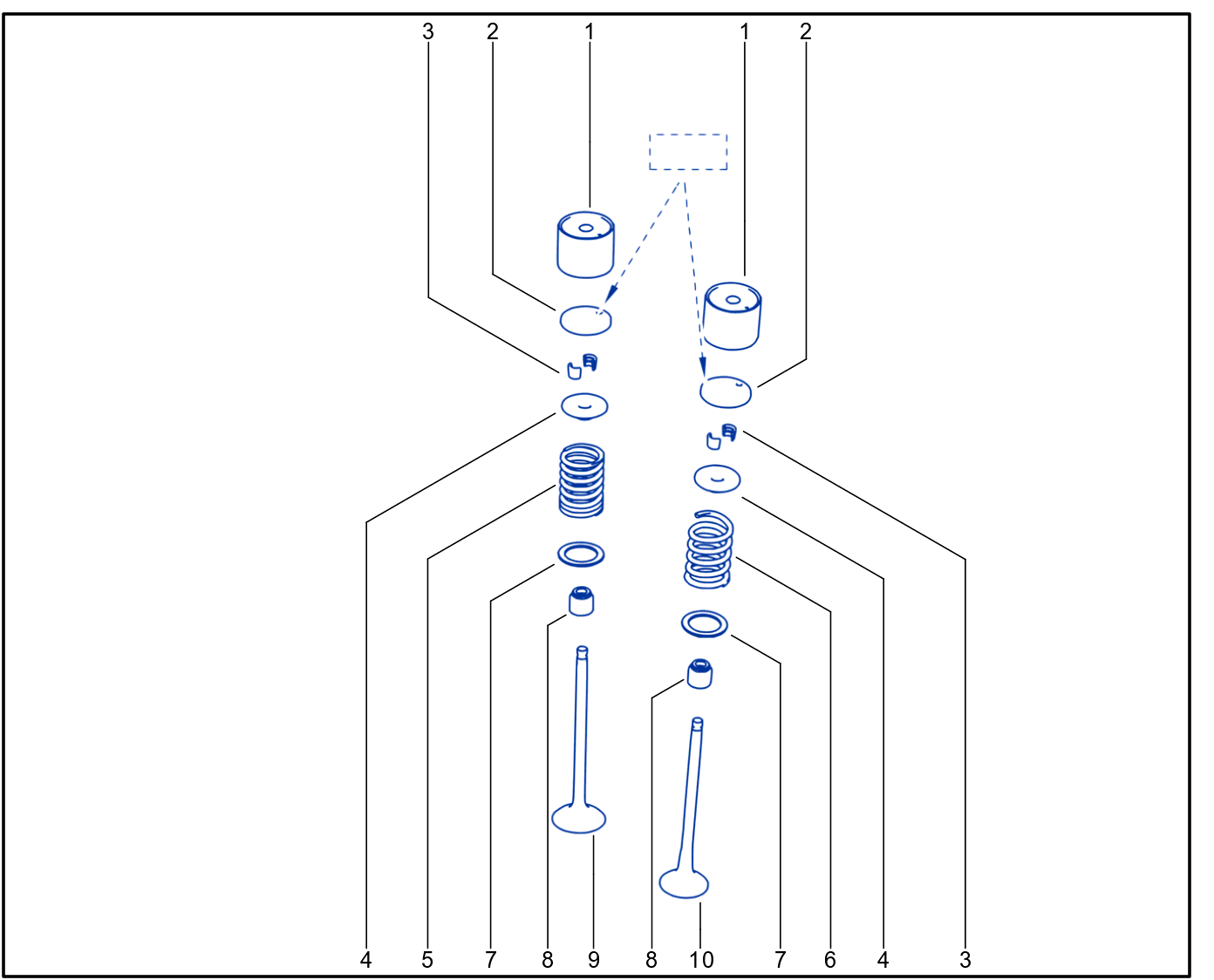 Timing - Camshaft - Valve - 01085683