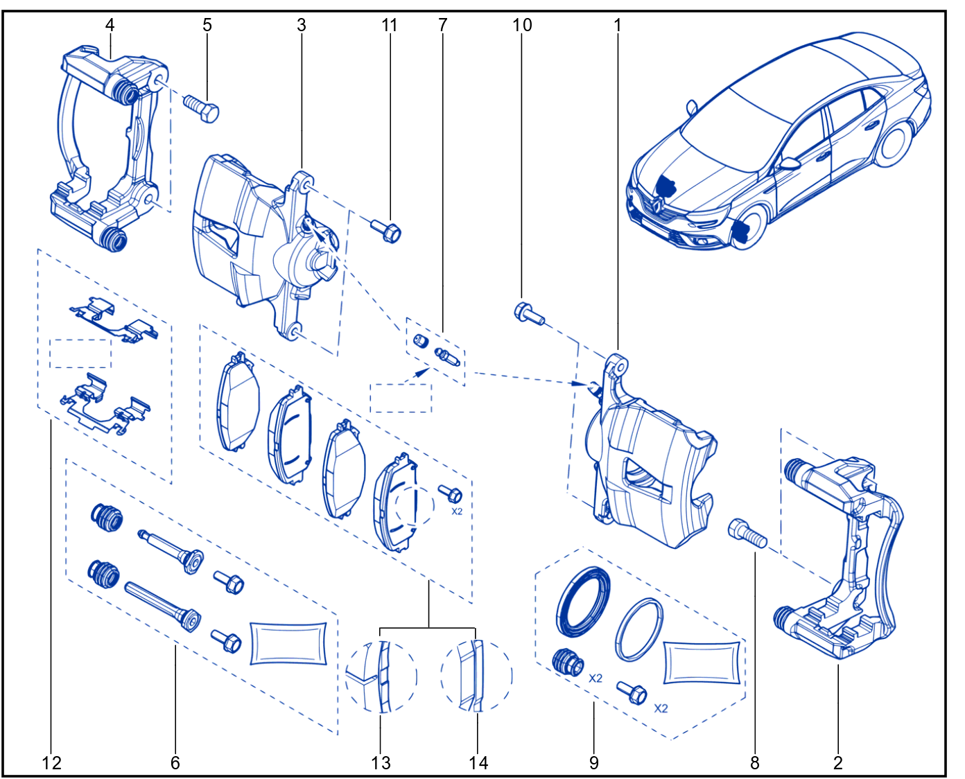 Front Brake - 01085798