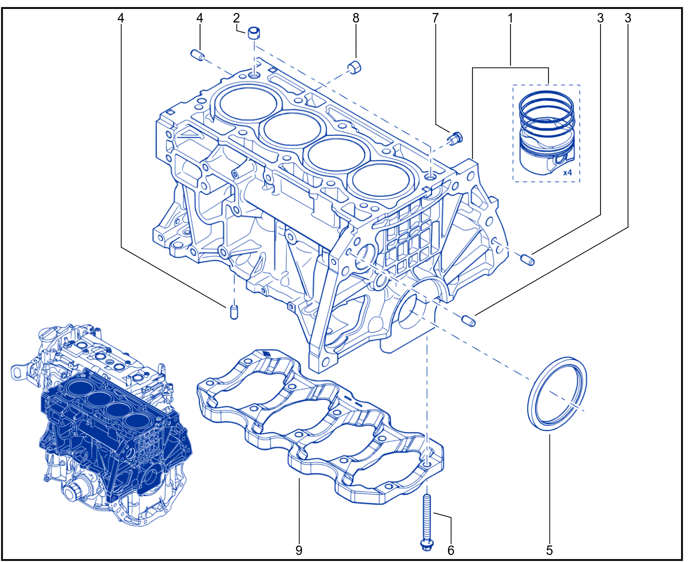 Cylinder Block - 01085849