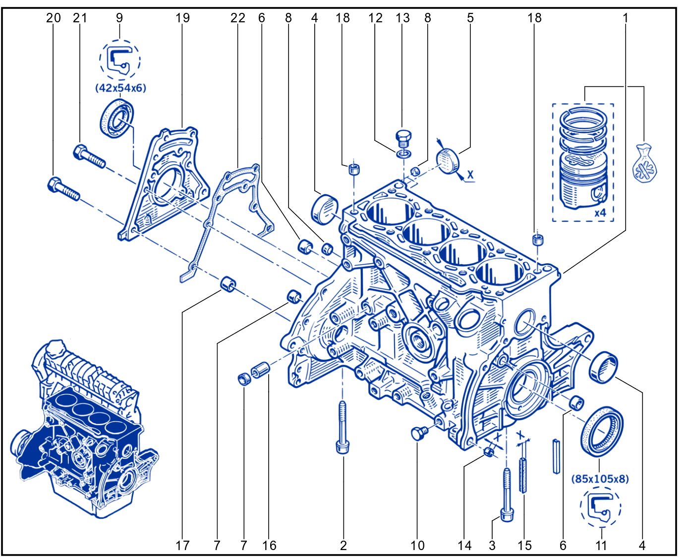 Cylinder Block - 01085962