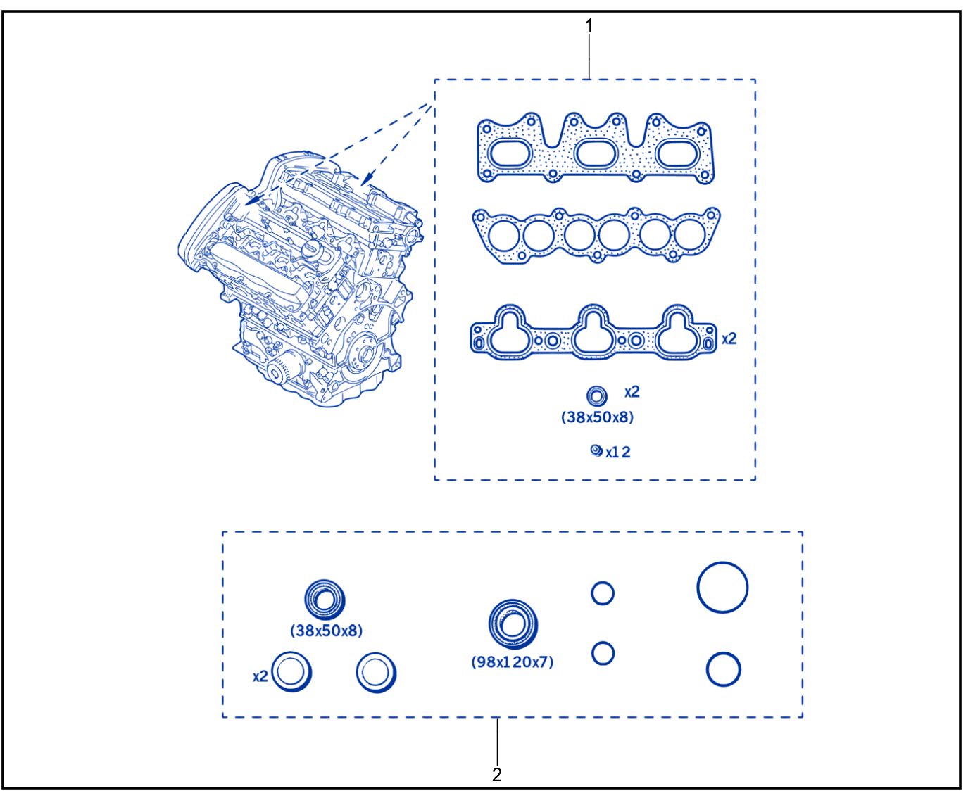 Engine Seals - 01085977