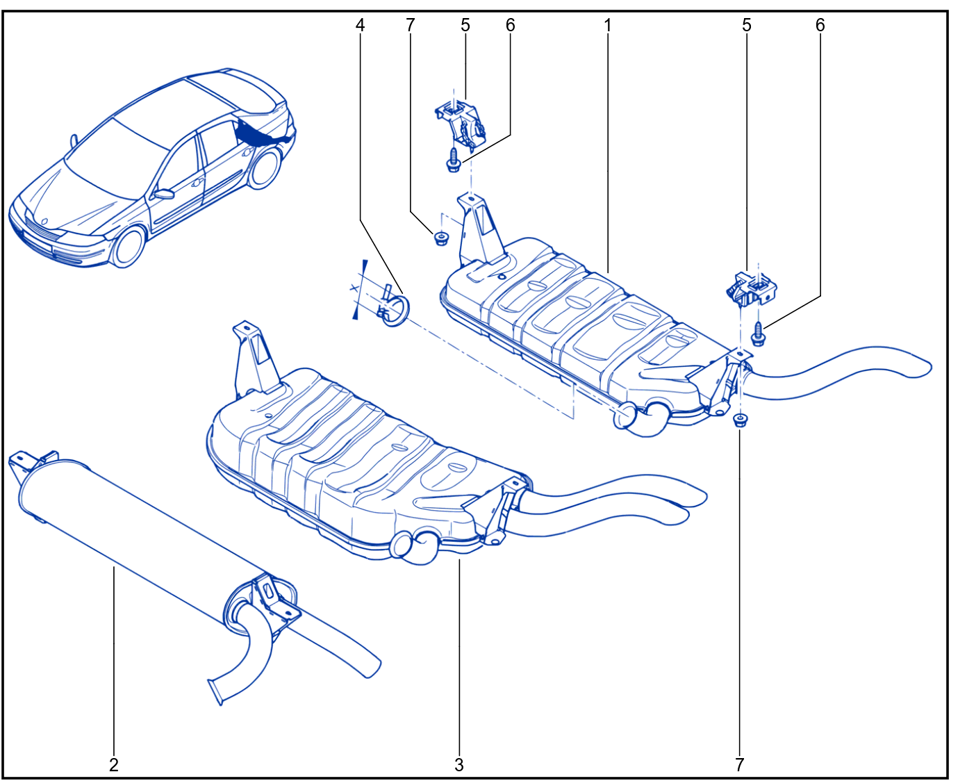 Exhaust Pipe - 01085980
