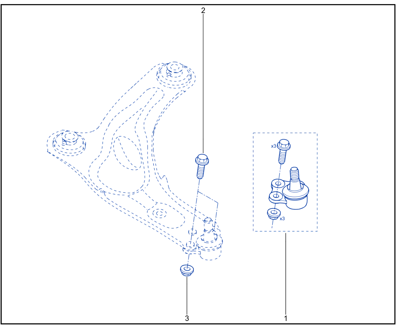 Front Axle Component - 01085983