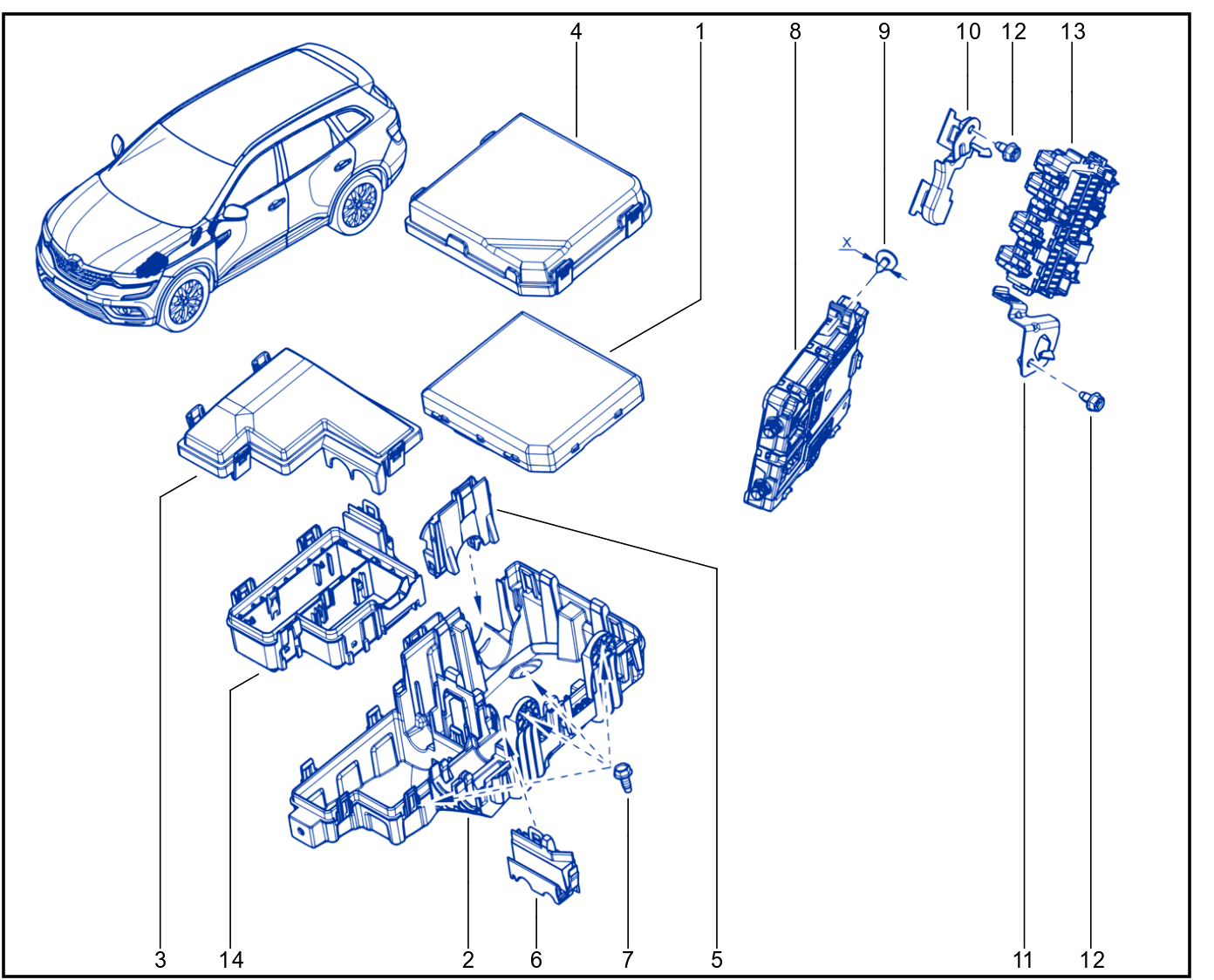 Wiring - Engine Components - 01086087