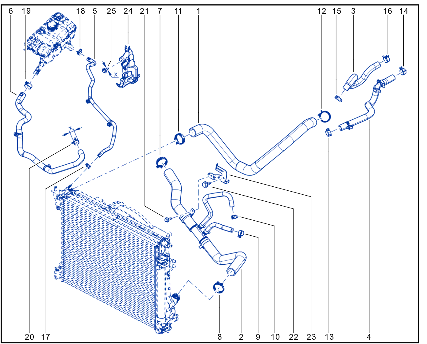 Coolant Circuit - 01086324
