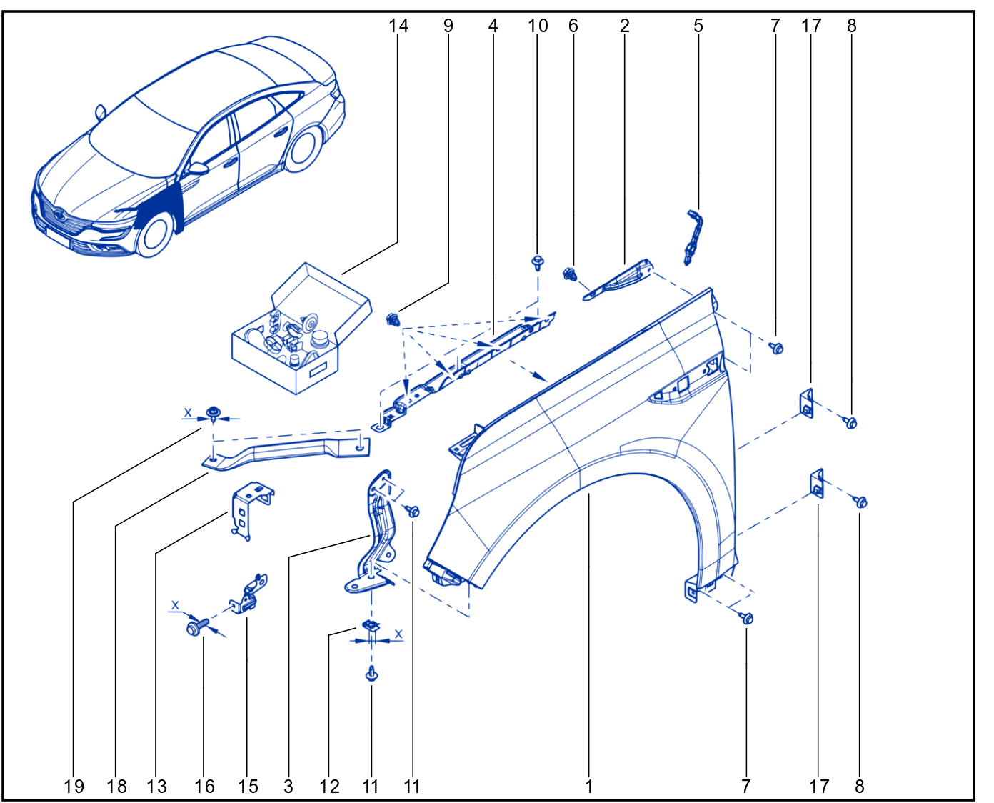 Front Wing - 01086326