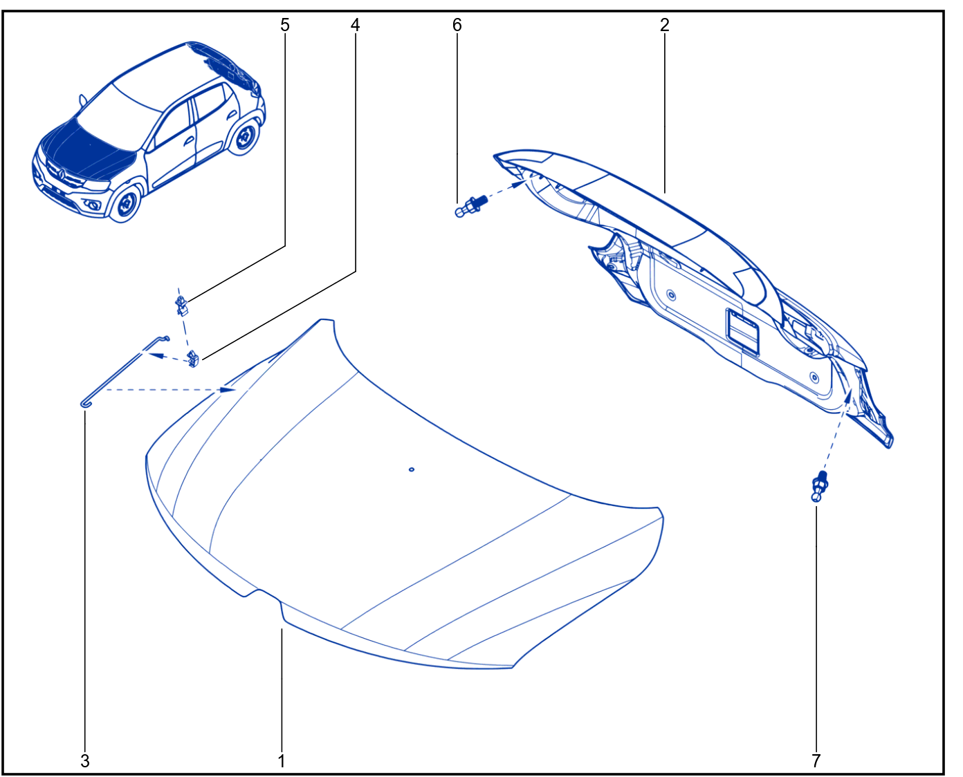 Front Opening Element Panelwork - 01086342