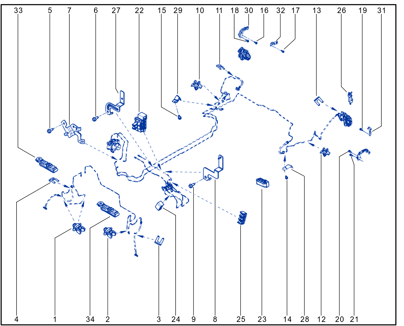 Brake Circuit - 01086394