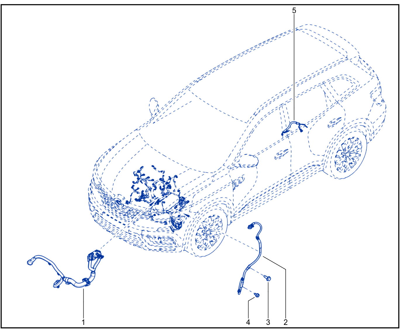 Wiring - Engine Components - 01086509
