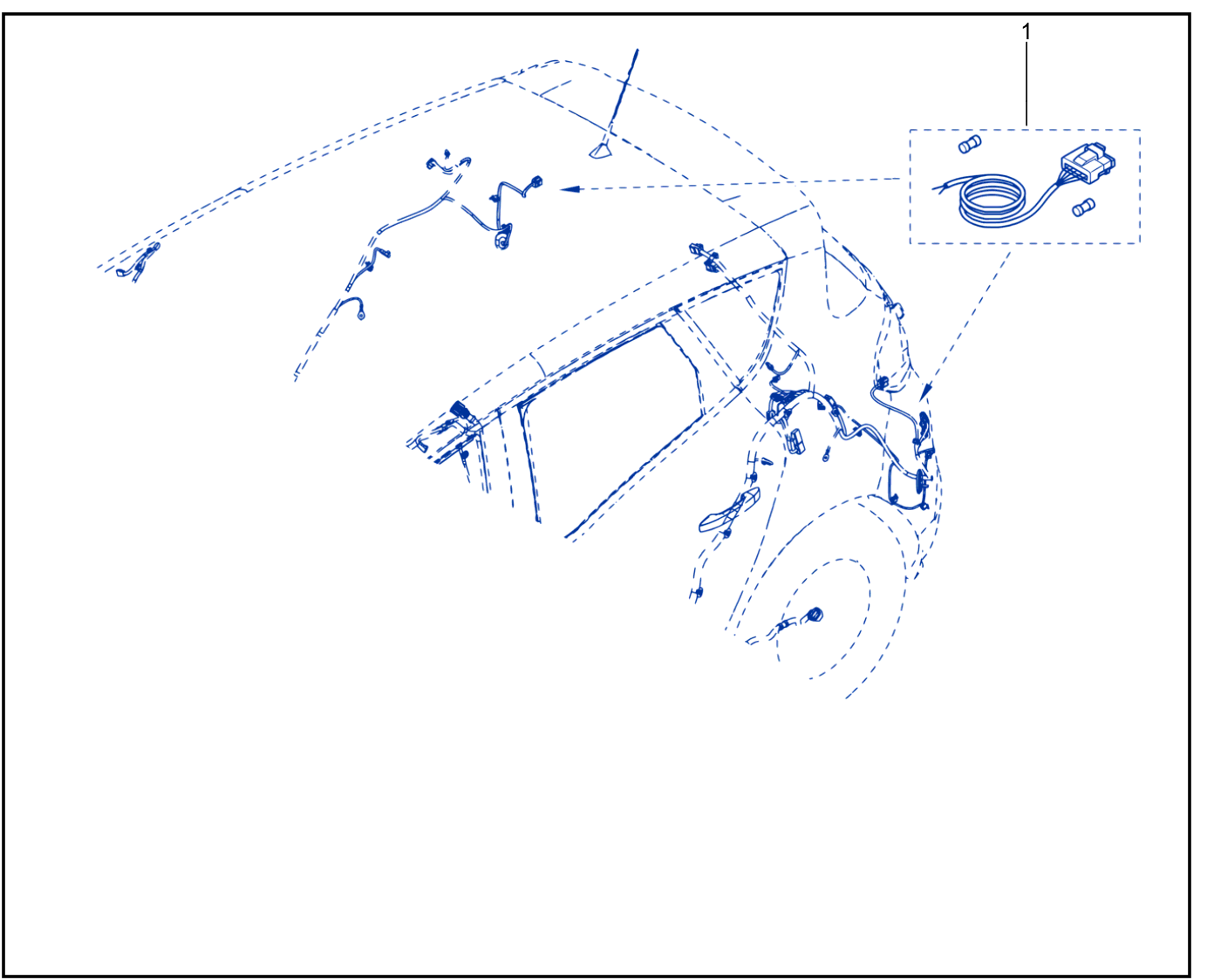 Wiring - Passenger Compartment Components - 01086576