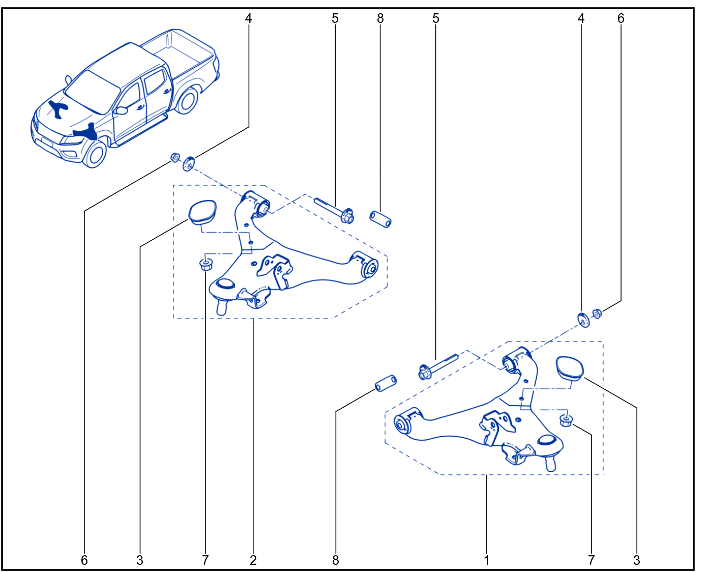Front Axle Component - 01086618