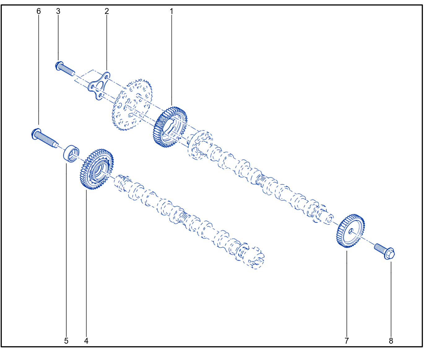 Timing - Camshaft - Valve - 01086713