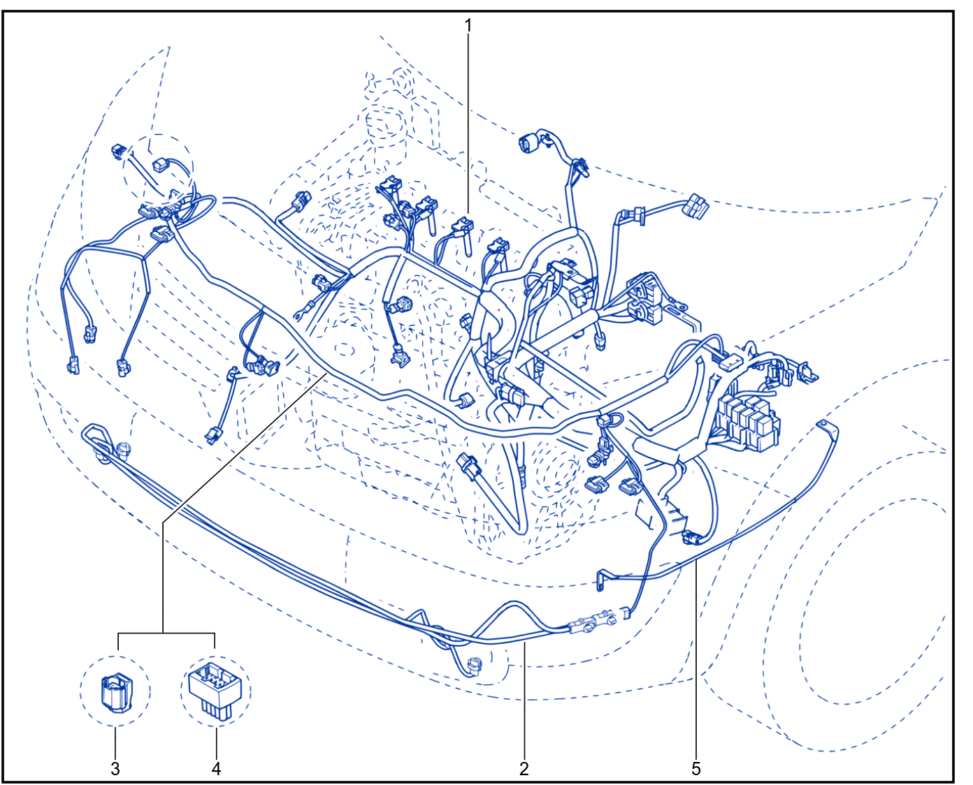 Wiring - Engine Components - 01086720