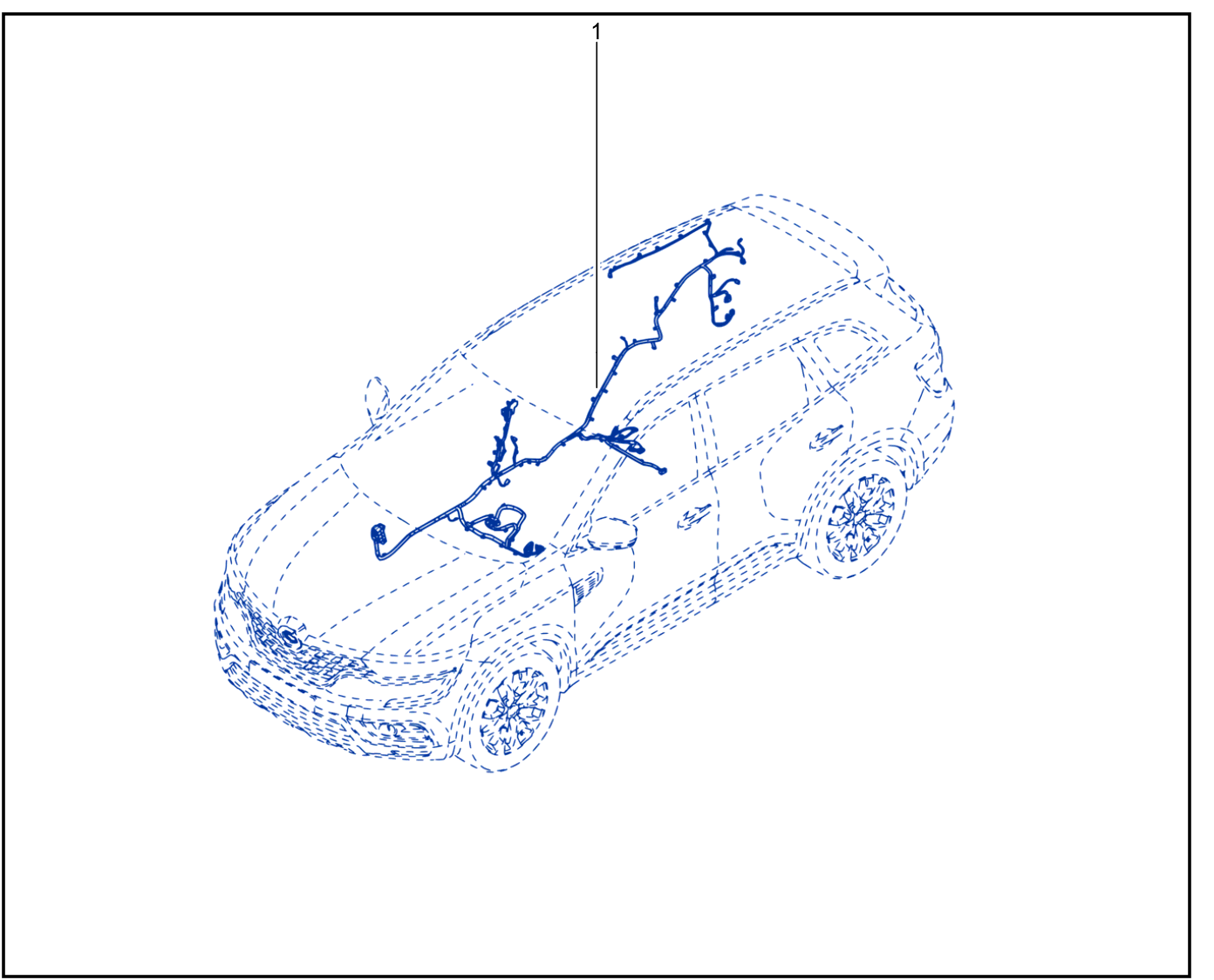 Wiring - Passenger Compartment Components - 01086749