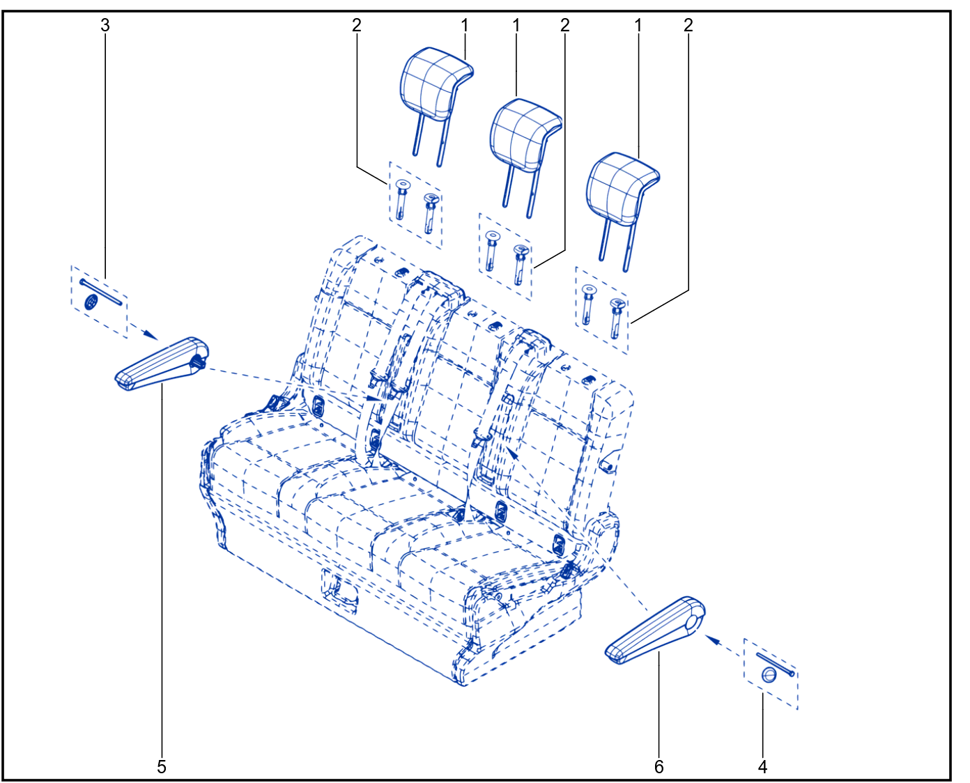 Headrest - 01086753