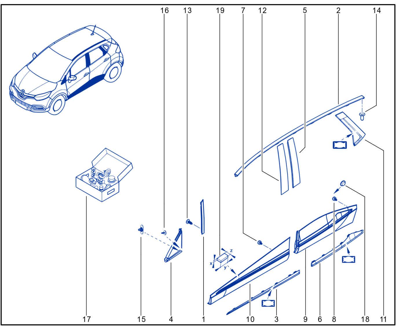Protection Strip - Trim - 01086776