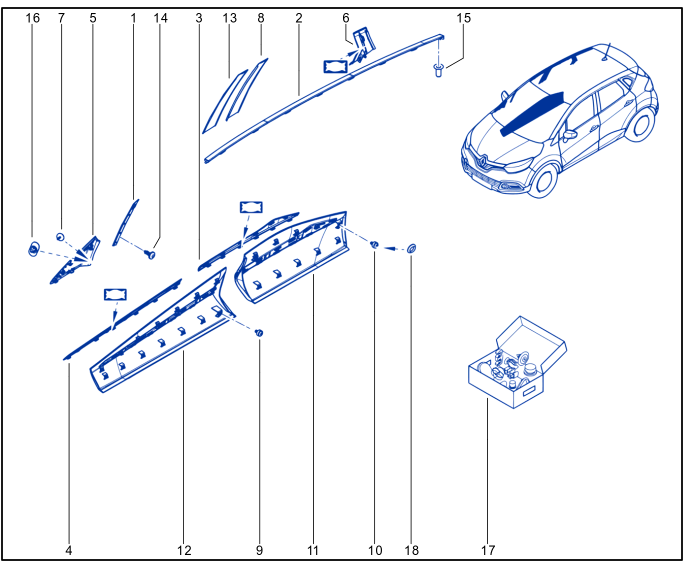 Protection Strip - Trim - 01086777