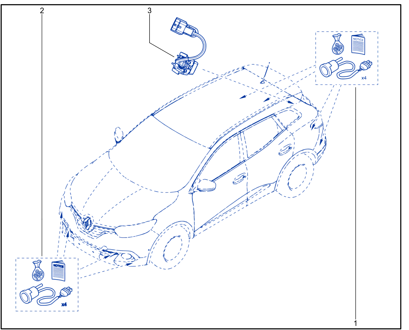 Parking Distance Control - 01086867
