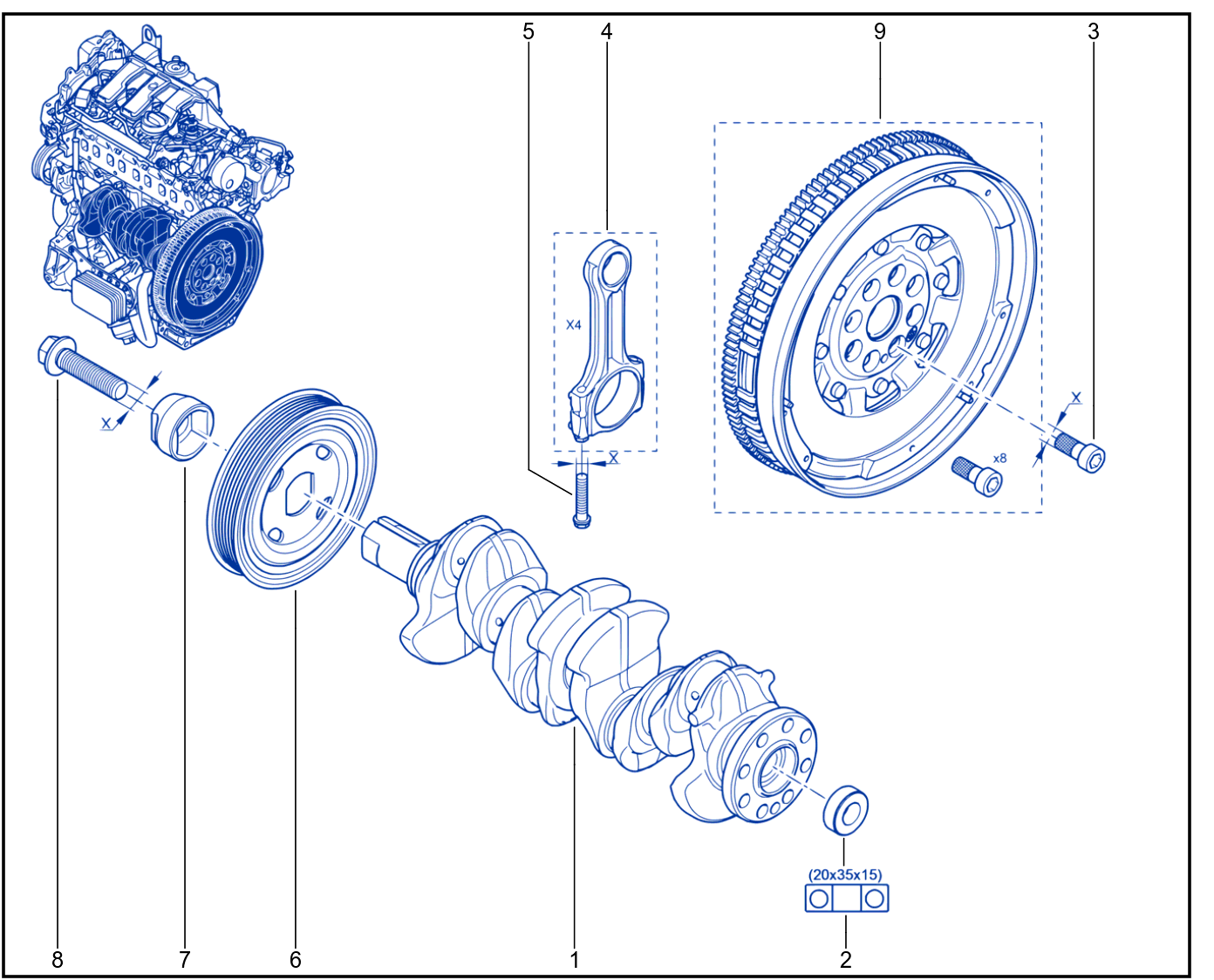 Rotating Parts - 01086884