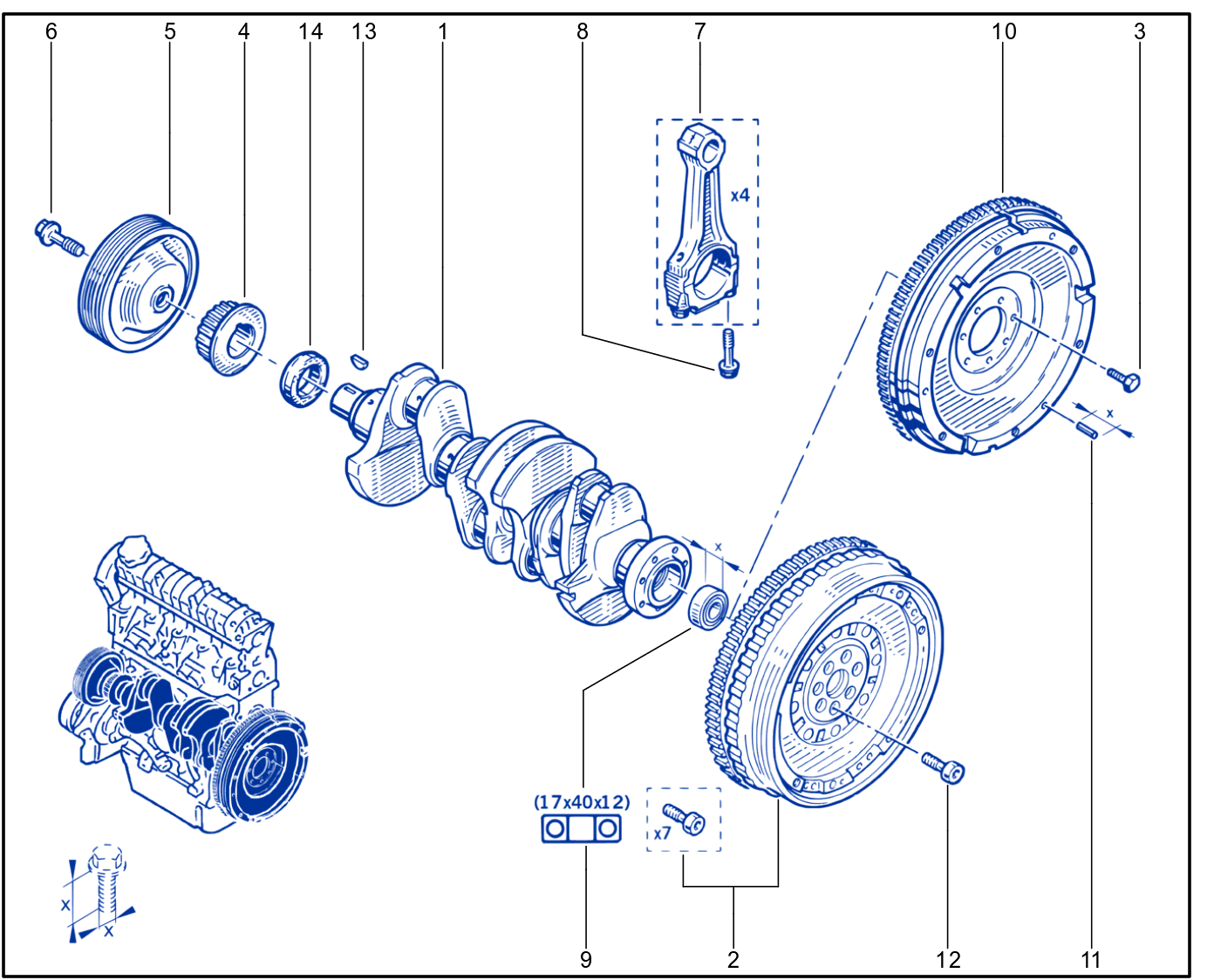 Rotating Parts - 01087027