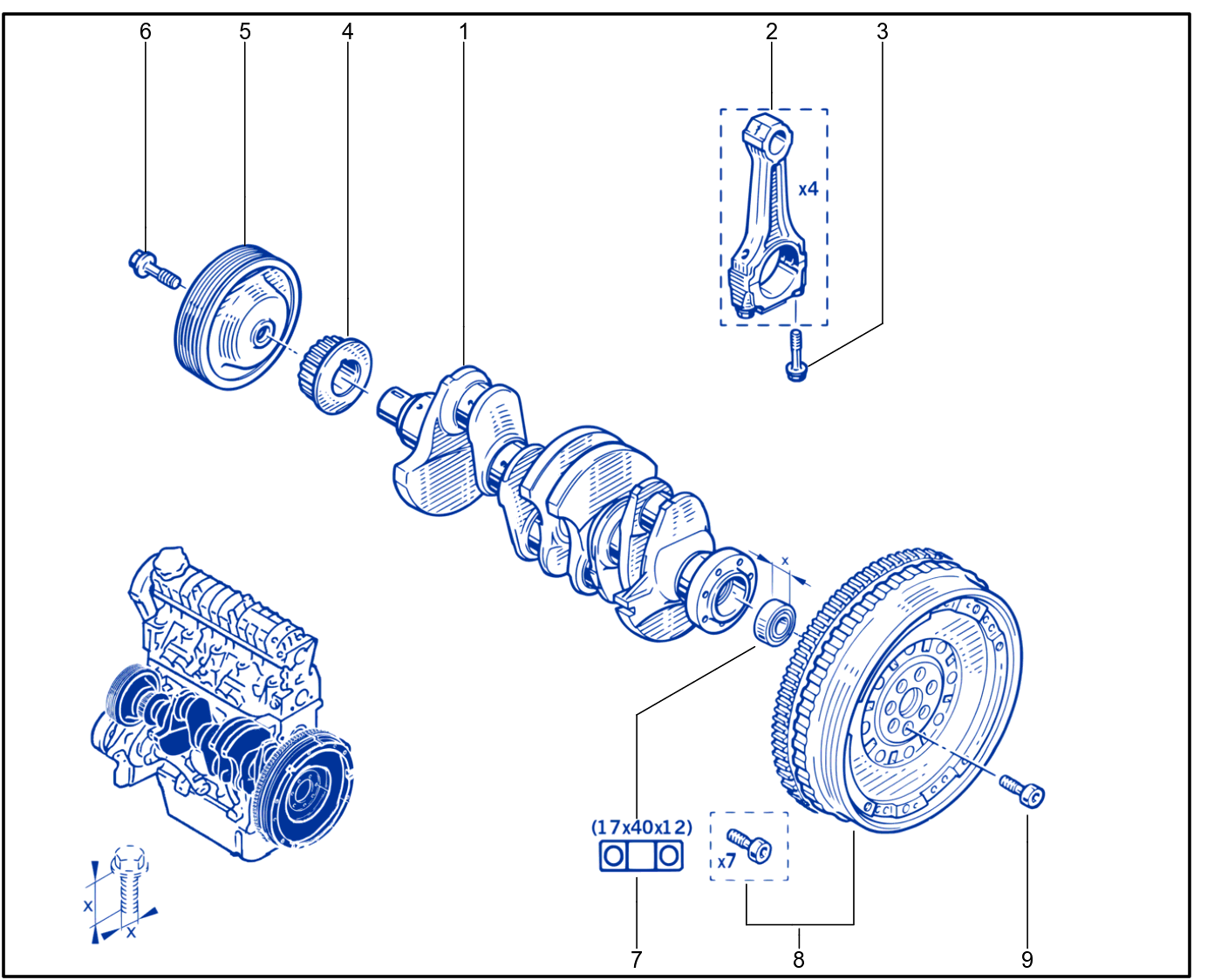 Rotating Parts - 01087030