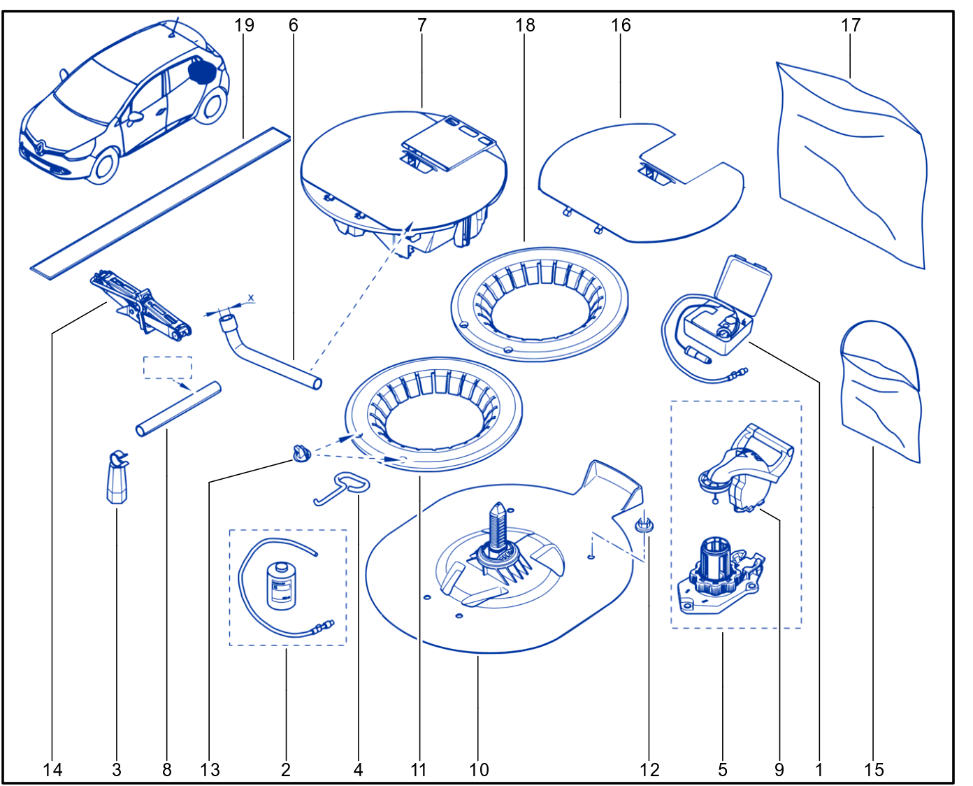 Jack And Anti-Puncture System - 01087114