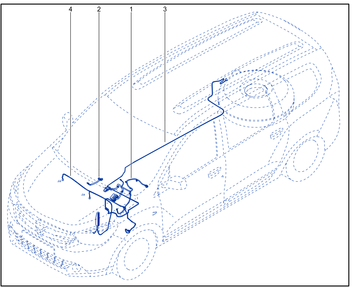 Wiring - Front End Panel Components - 01087121