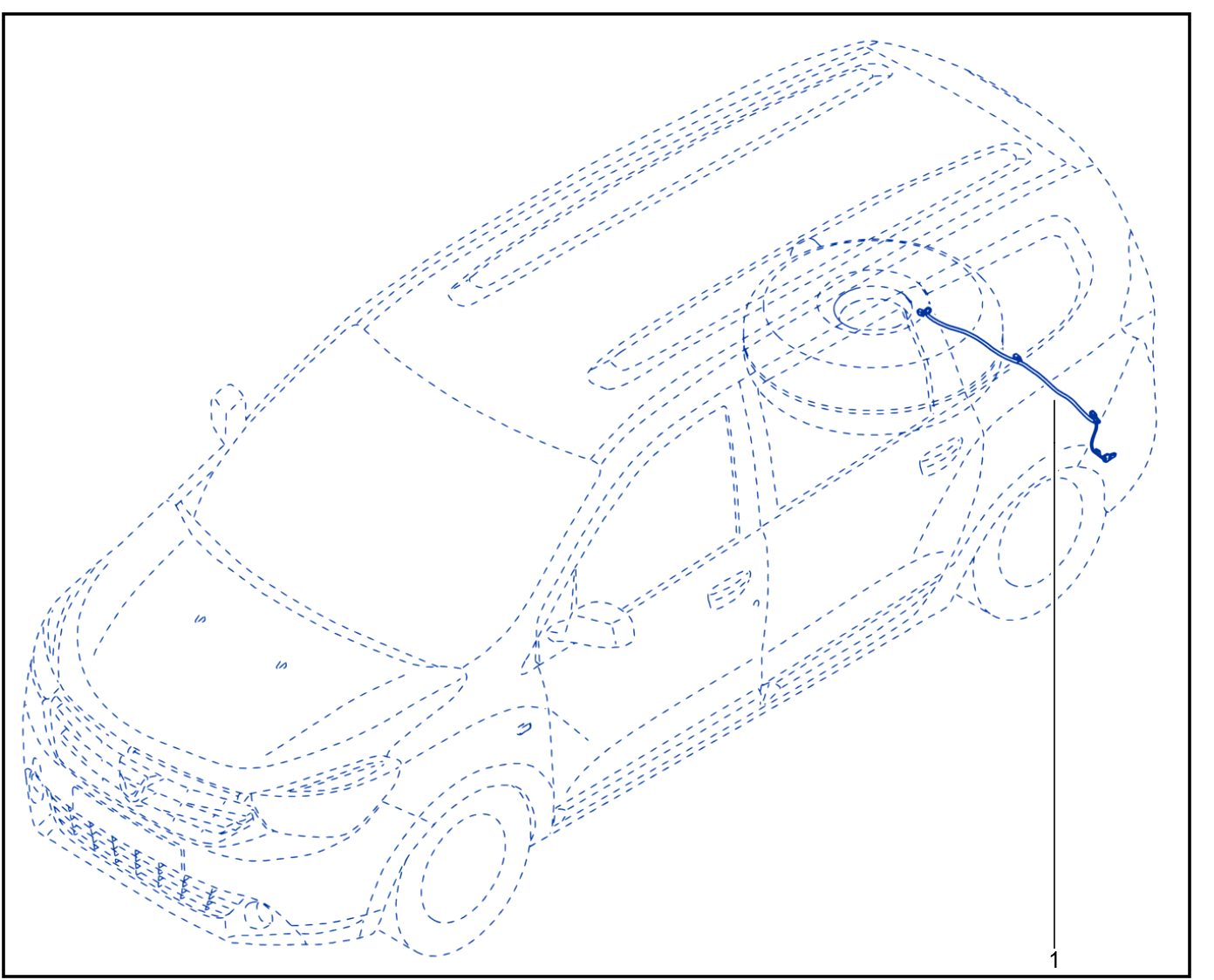 Wiring - Front End Panel Components - 01087125