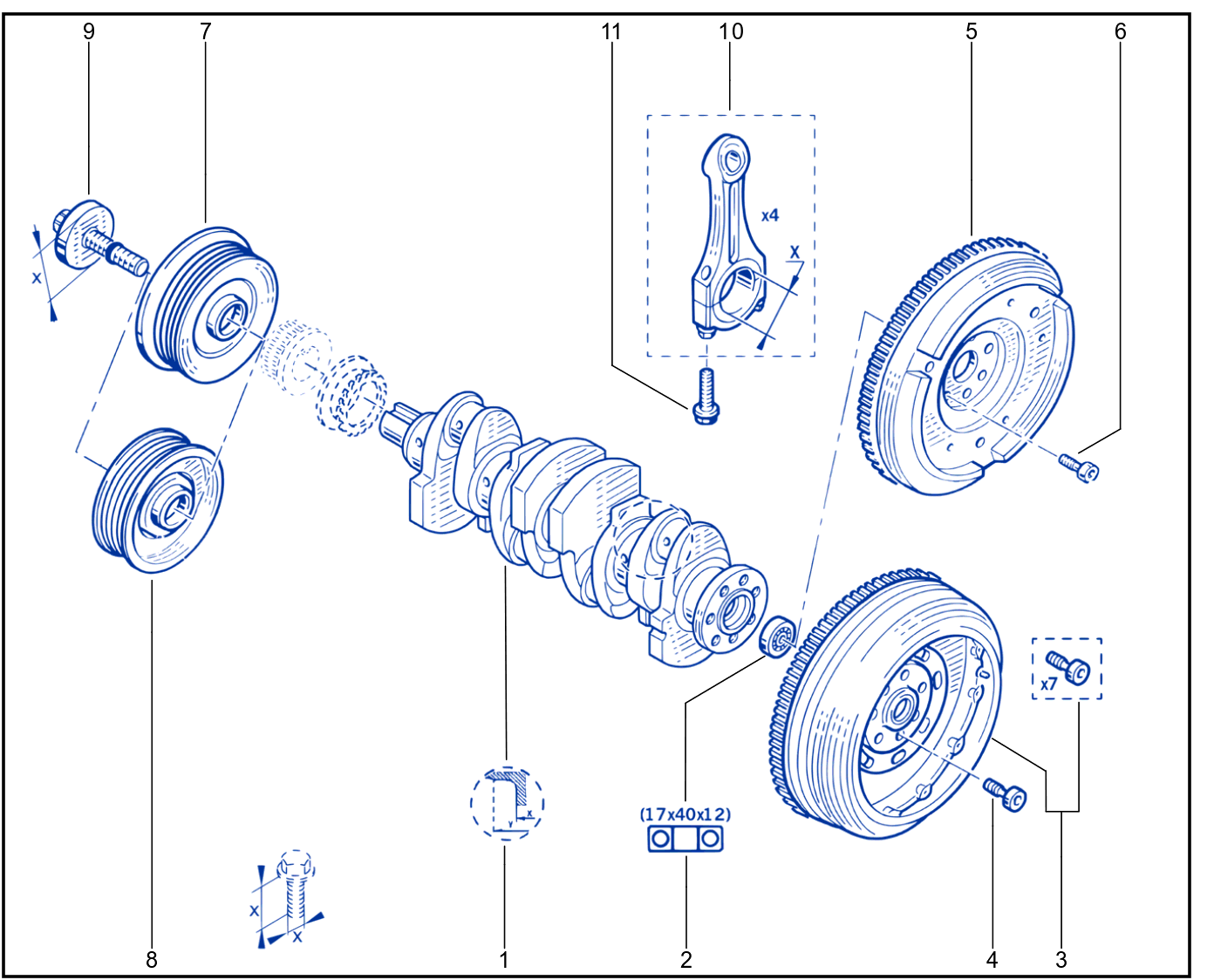 Rotating Parts - 01087145