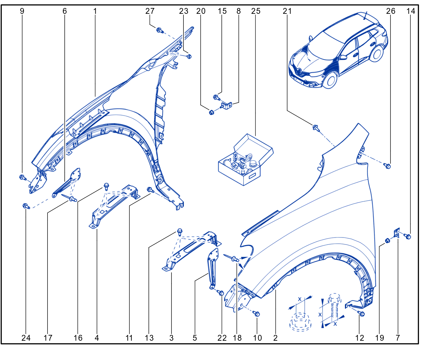Front Wing - 01087187