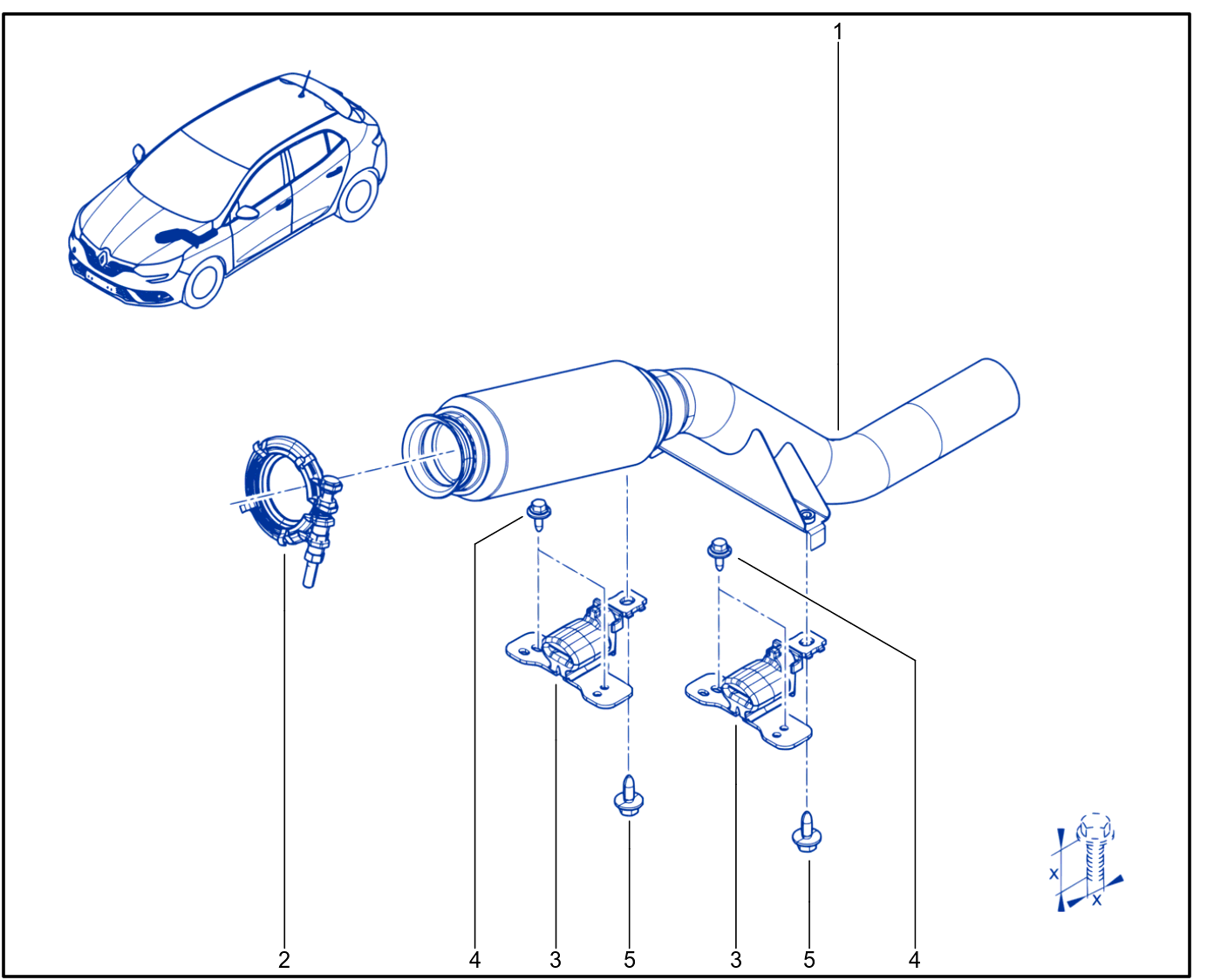 Exhaust Pipe - 01087228