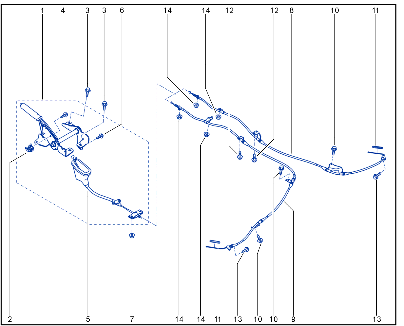 Parking Brake - 01087406