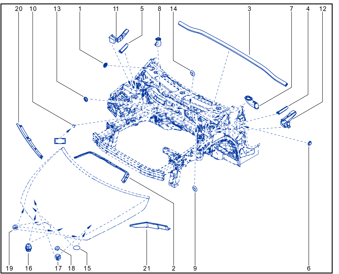 Bodywork Sealing - 01087459