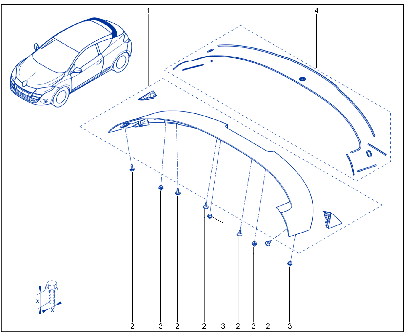Aerodynamic Component - Side Step - 01087495