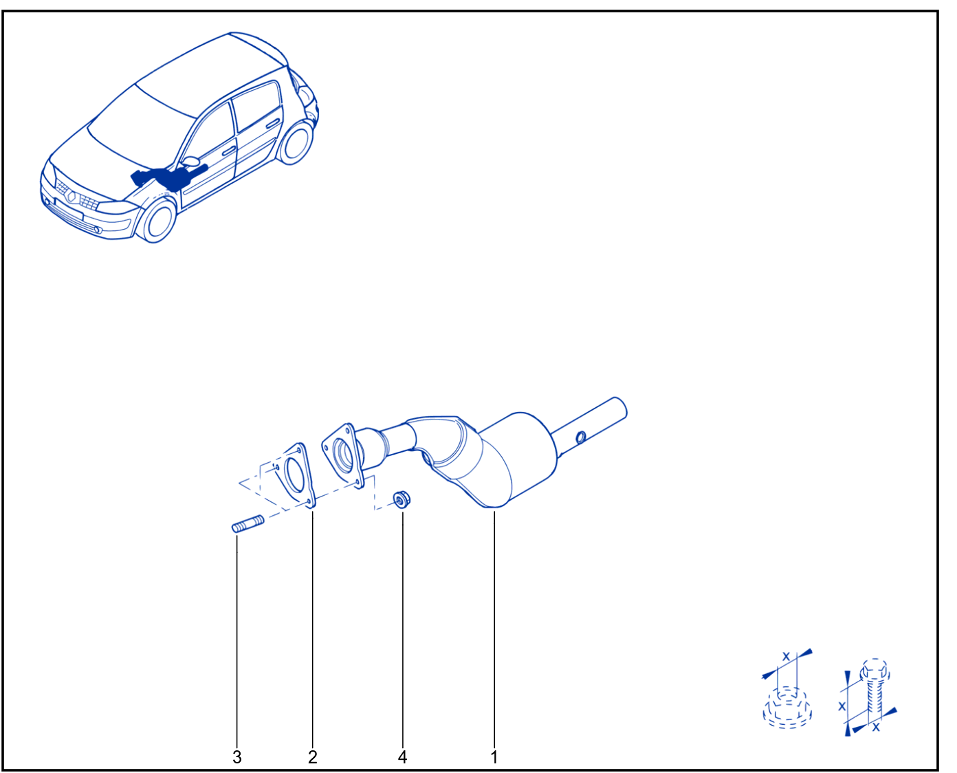 Exhaust Pipe - 01087658