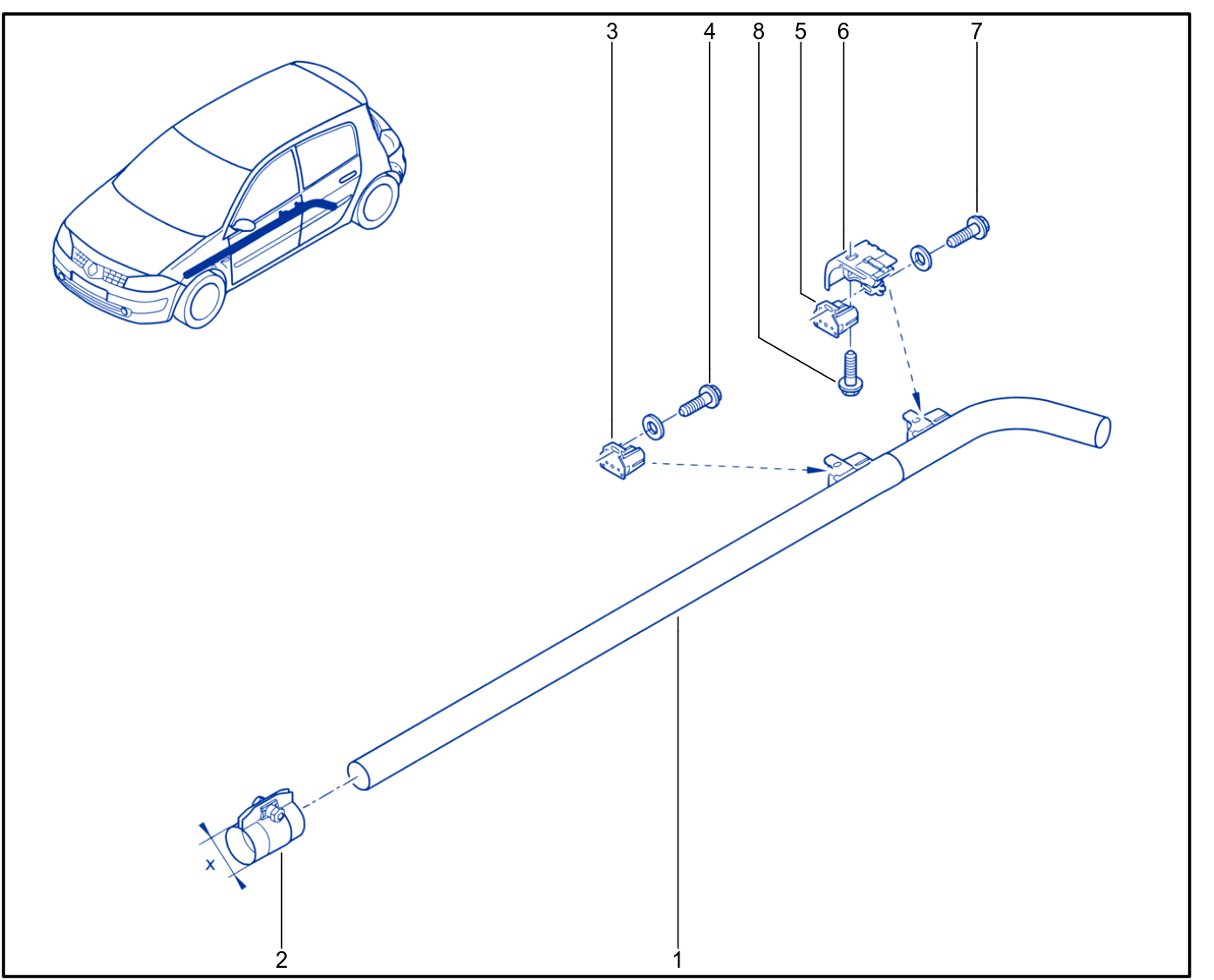 Exhaust Pipe - 01087839