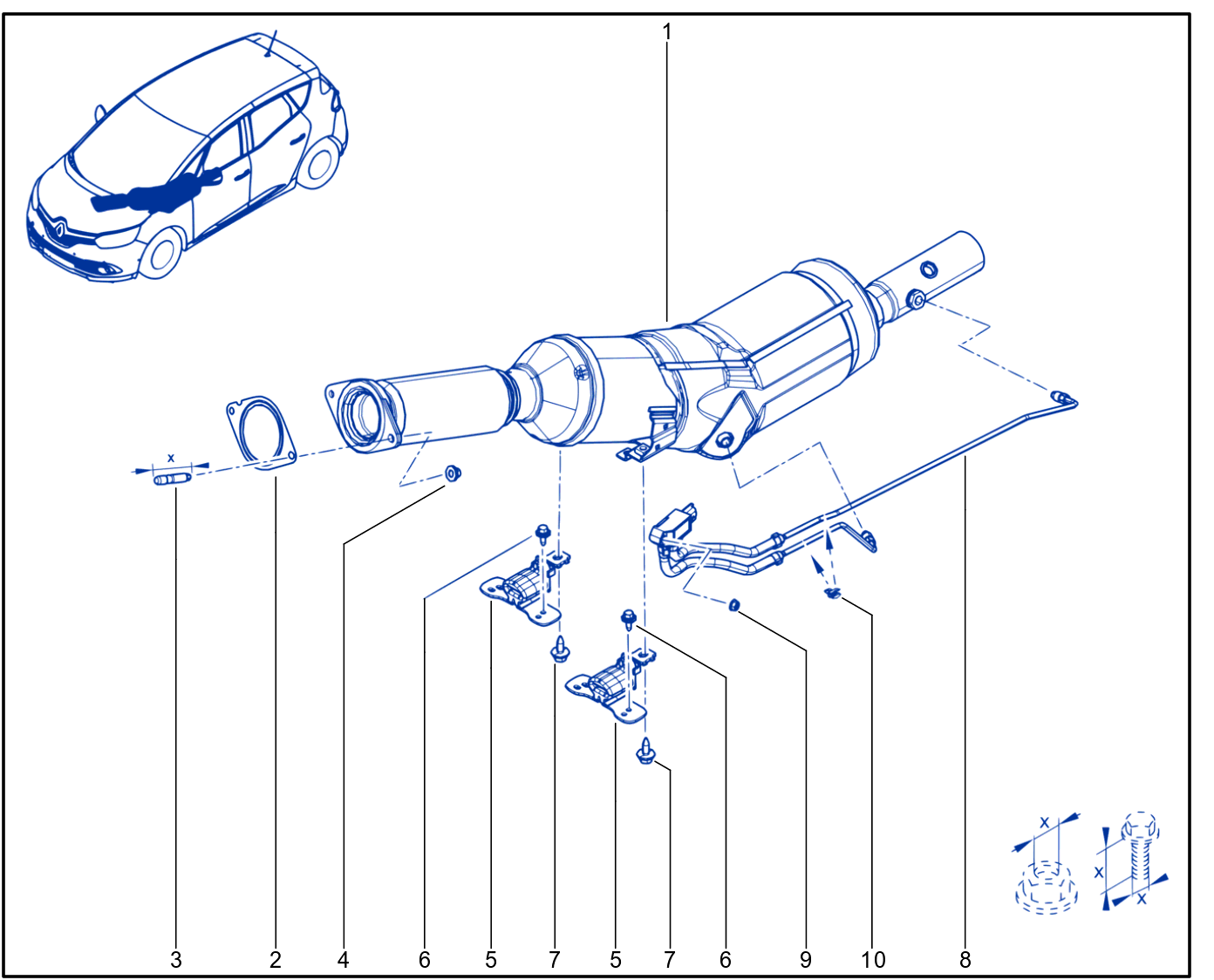 Exhaust Pipe - 01087868