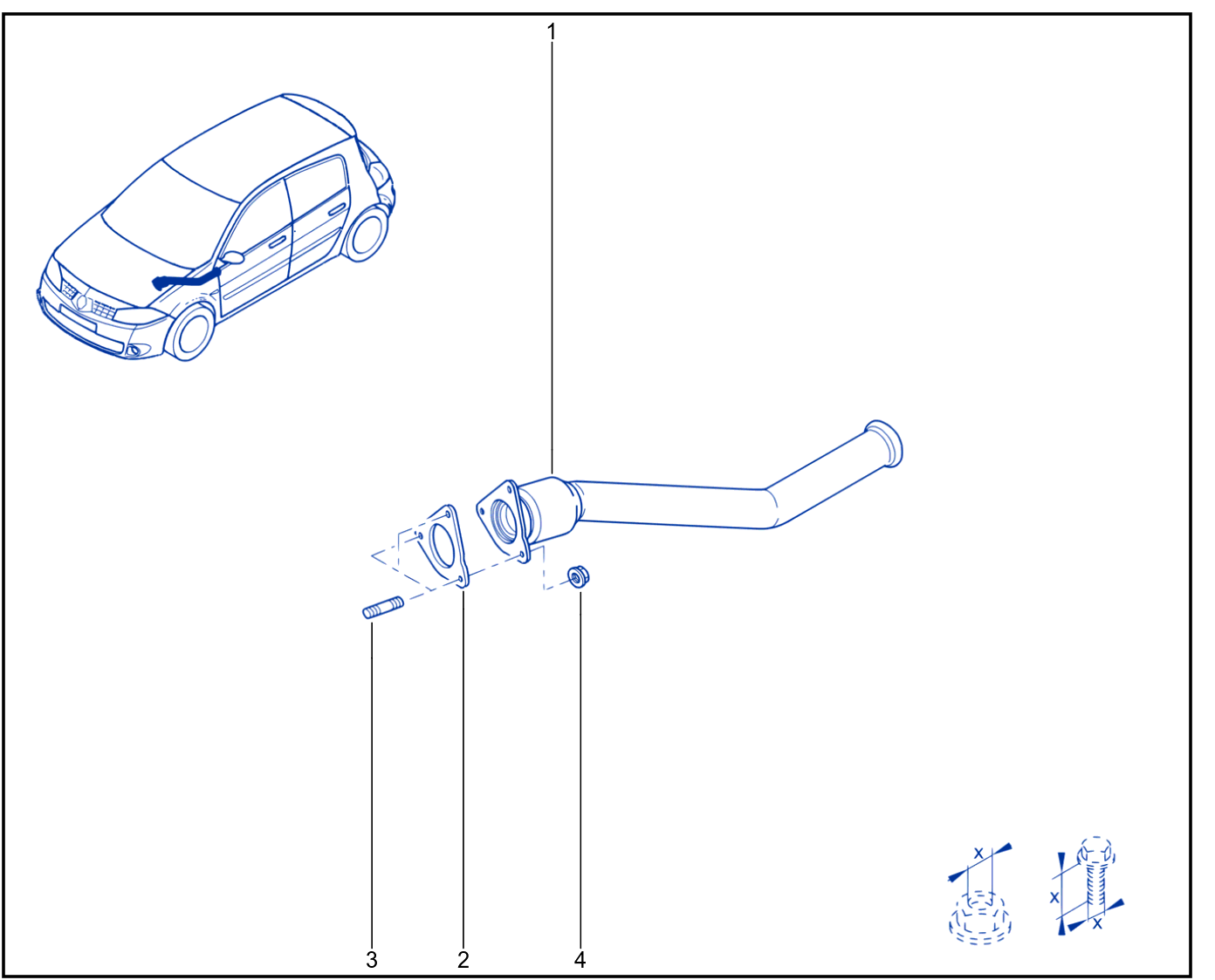 Exhaust Pipe - 01087878