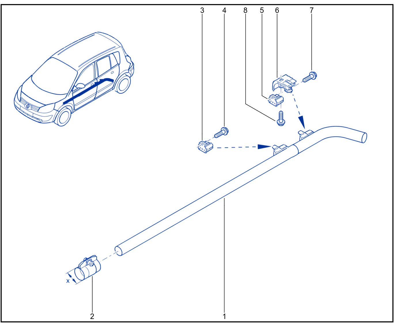 Exhaust Pipe - 01087879