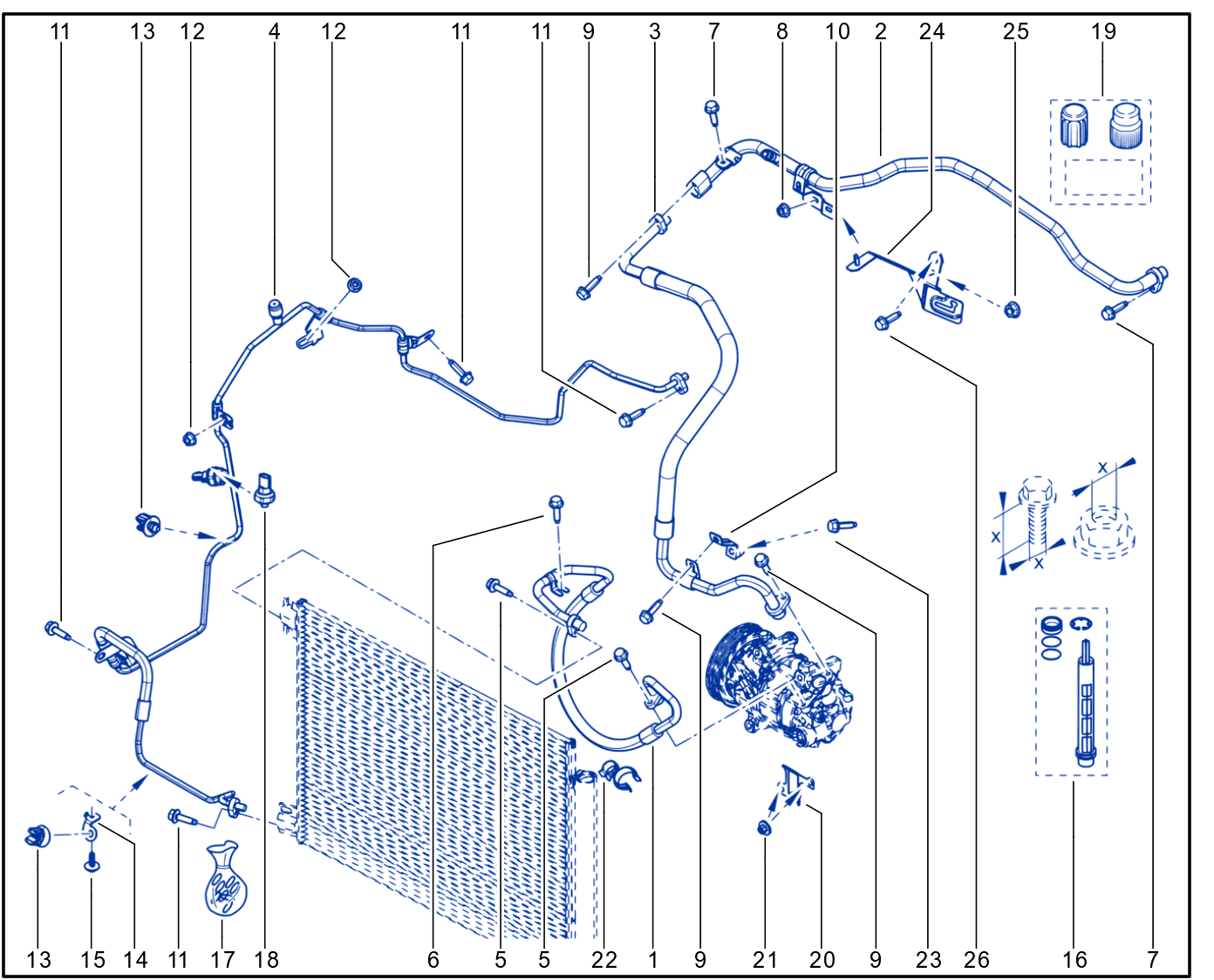 Main Air Conditioning Circuit - 01087880