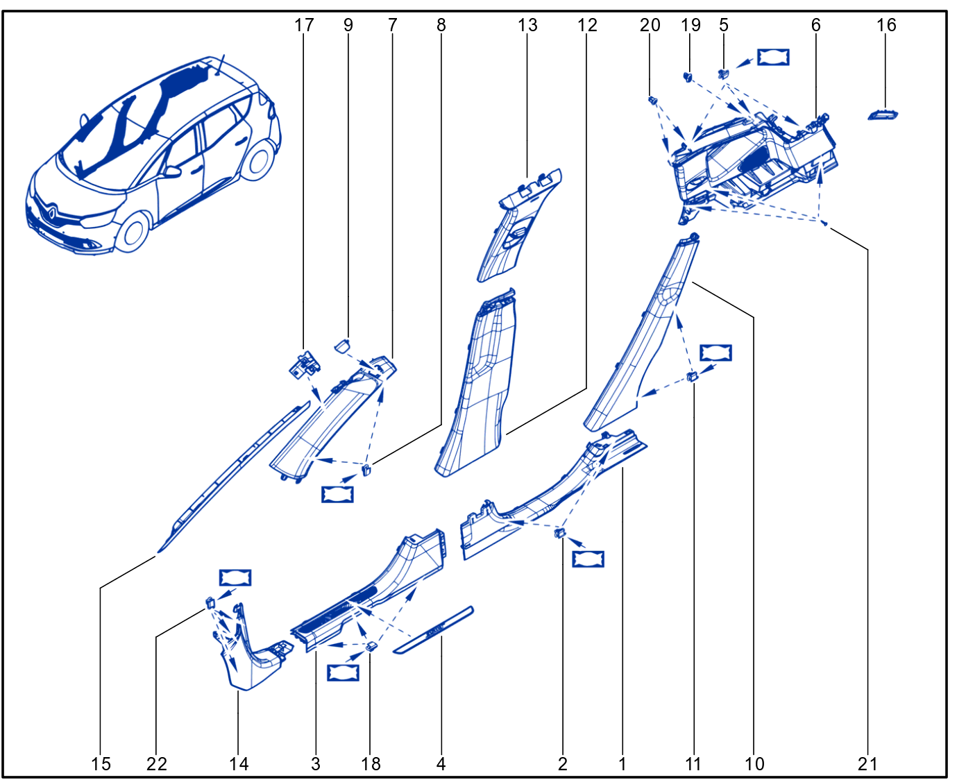 Body Side Trim - 01087886