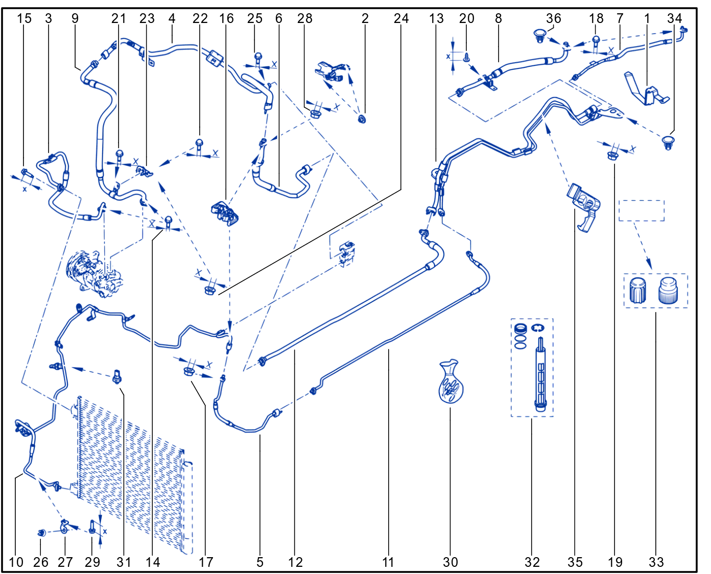 Main Air Conditioning Circuit - 01087917
