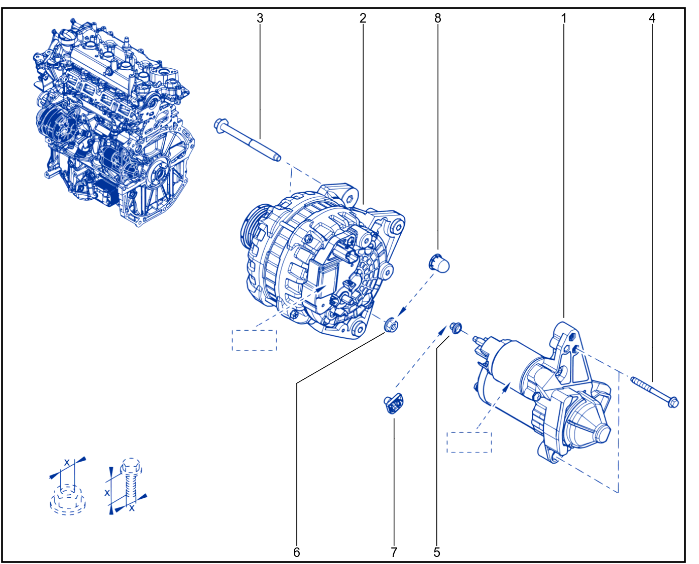 Starter Motor - 01087920