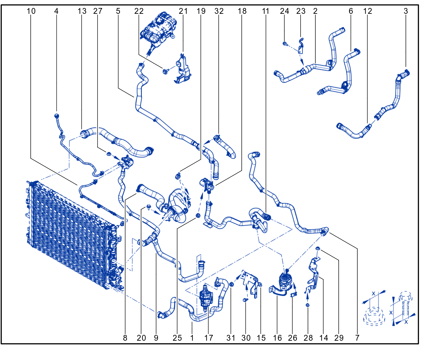 Coolant Circuit - 01087930