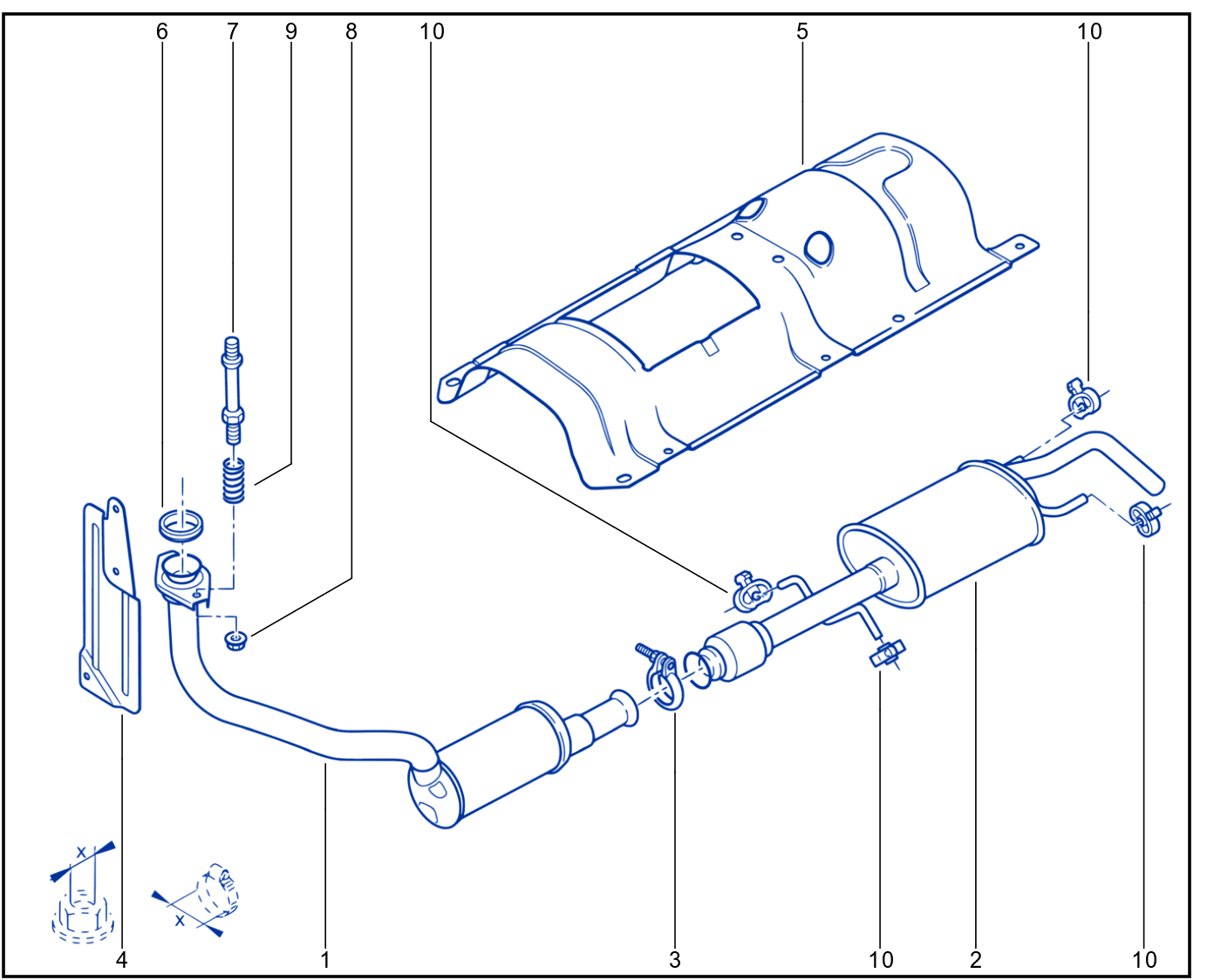 Exhaust Pipe - 01087964