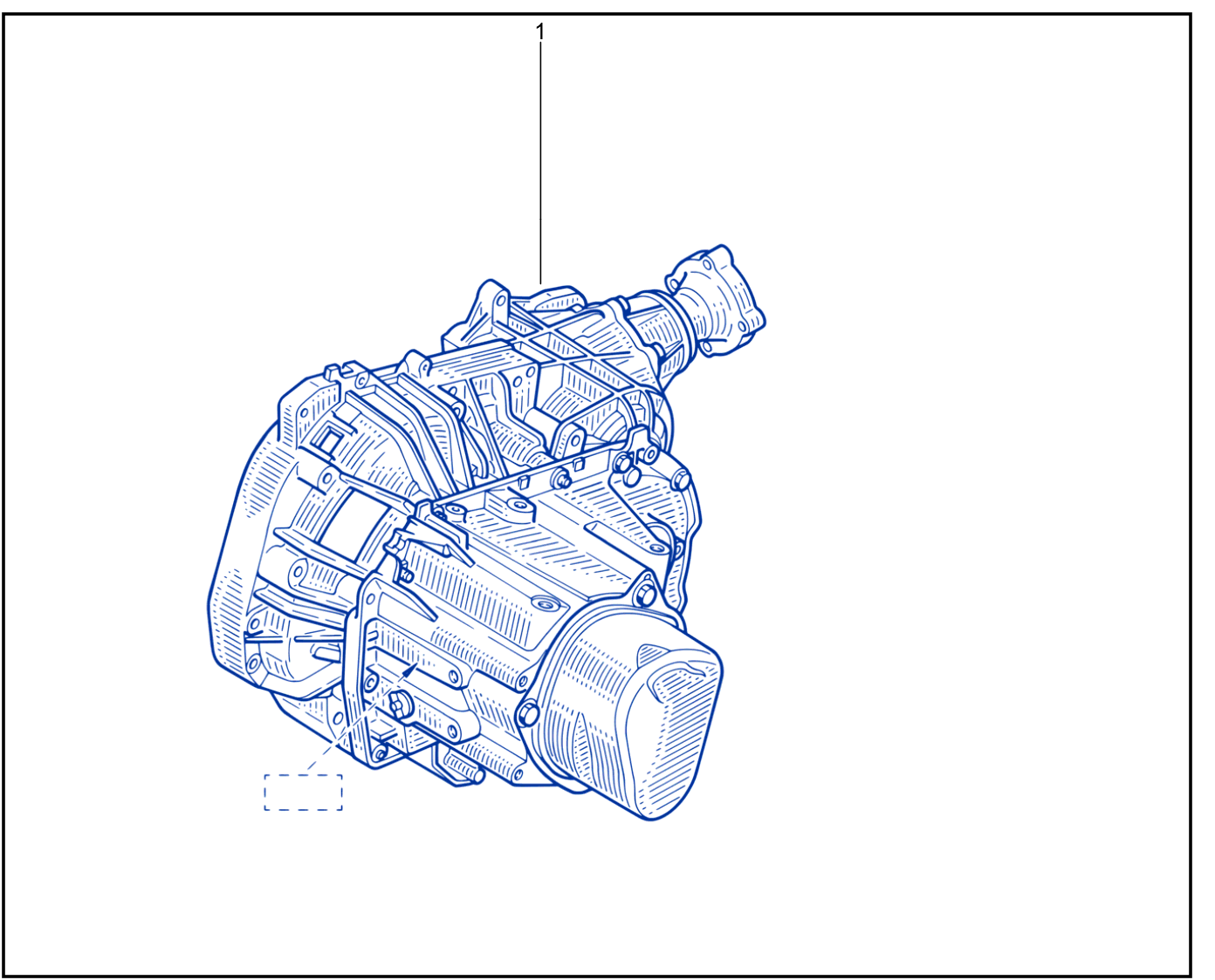 Assembled Gearbox - 01087978